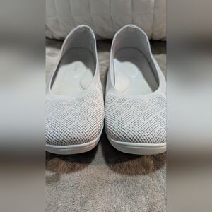 KBZone WOMENS Grey MESH SHOES  Flats Arch Support Ballet~12